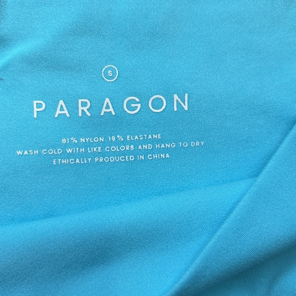 PARAGON Turquoise Blue High-Waist Leggings - Picture 4 of 4